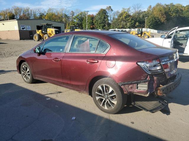 19XFB2F8XEE236568 - 2014 HONDA CIVIC EX Բորդո լուսանկար 2