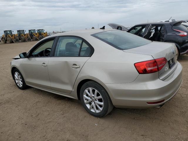 3VWD17AJ4FM230593 - 2015 VOLKSWAGEN JETTA SE BEIGE photo 2