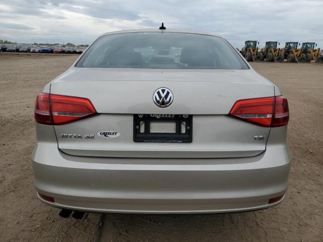 3VWD17AJ4FM230593 - 2015 VOLKSWAGEN JETTA SE BEIGE photo 6