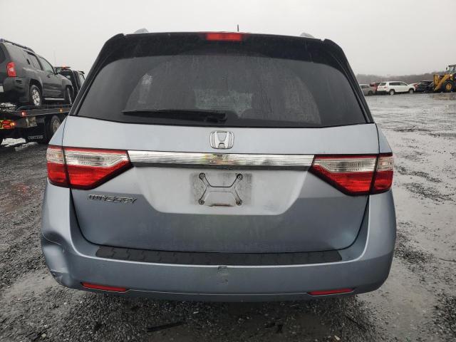 5FNRL5H43CB020025 - 2012 HONDA ODYSSEY EX GRAY photo 6