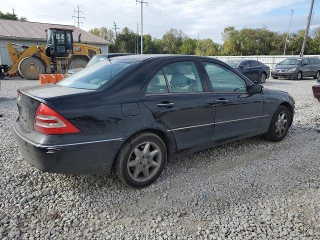 WDBRF64J63E010842 - 2003 MERCEDES-BENZ C 320 შავი ფოტო 3