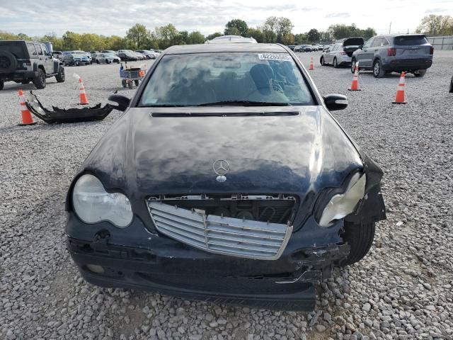 WDBRF64J63E010842 - 2003 MERCEDES-BENZ C 320 შავი ფოტო 5