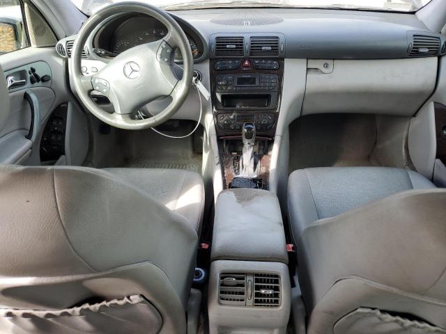 WDBRF64J63E010842 - 2003 MERCEDES-BENZ C 320 შავი ფოტო 8