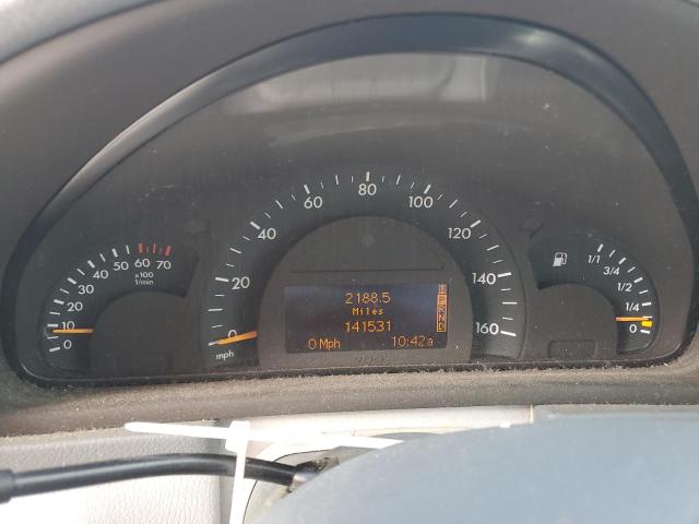 WDBRF64J63E010842 - 2003 MERCEDES-BENZ C 320 შავი ფოტო 9