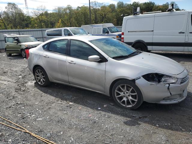 1C3CDFBA1DD150955 - 2013 DODGE DART SXT 银色 照片 4