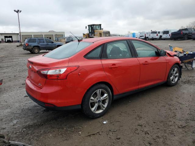 1FADP3F2XEL347919 - 2014 FORD FOCUS SE RED photo 3