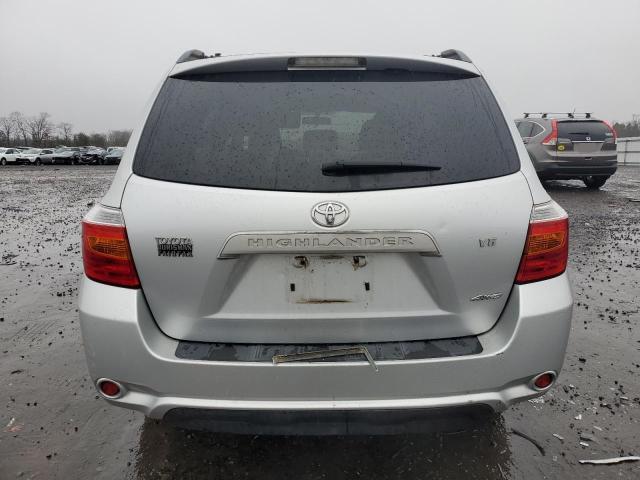 JTEES41A282046195 - 2008 TOYOTA HIGHLANDER SILVER photo 6