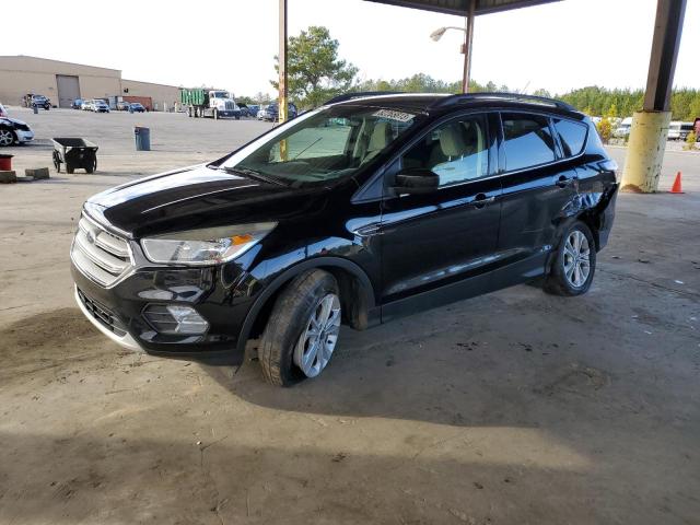 1FMCU0GD2JUA73063 - 2018 FORD ESCAPE SE BLACK photo 1