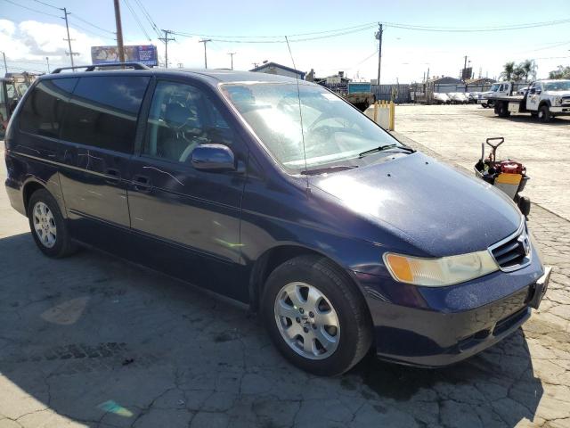5FNRL18903B051530 - 2003 HONDA ODYSSEY EXL ლურჯი ფოტო 4
