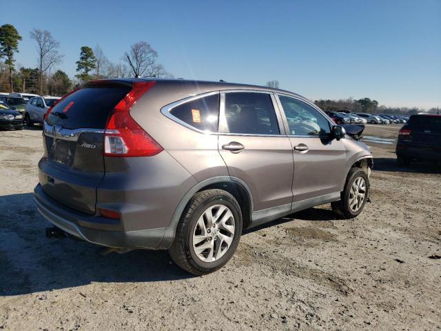 2HKRM4H56FH644164 - 2015 HONDA CR-V EX GRAY photo 3