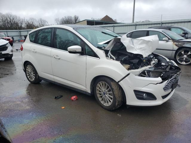 1FADP5BU2DL549770 - 2013 FORD C-MAX SEL WHITE photo 4