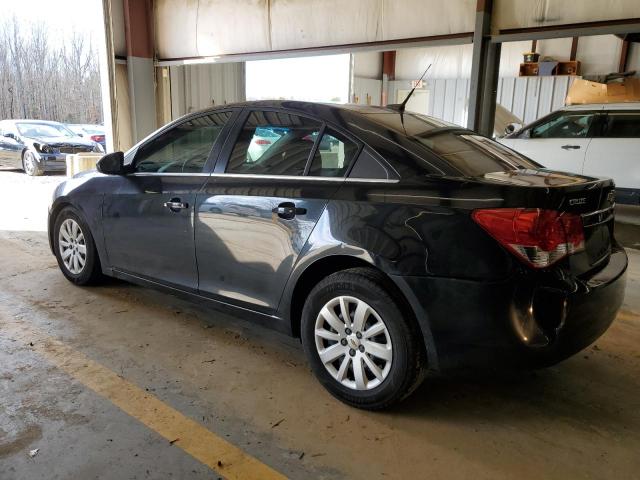 1G1PC5SH7B7160630 - 2011 CHEVROLET CRUZE LS BLACK photo 2