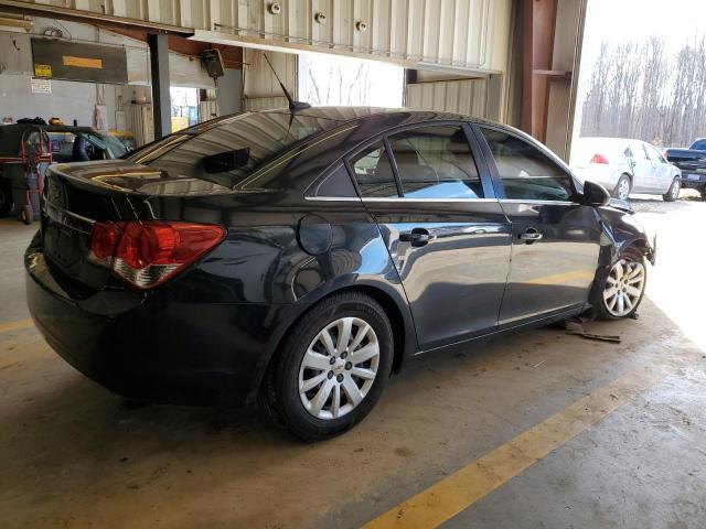 1G1PC5SH7B7160630 - 2011 CHEVROLET CRUZE LS BLACK photo 3