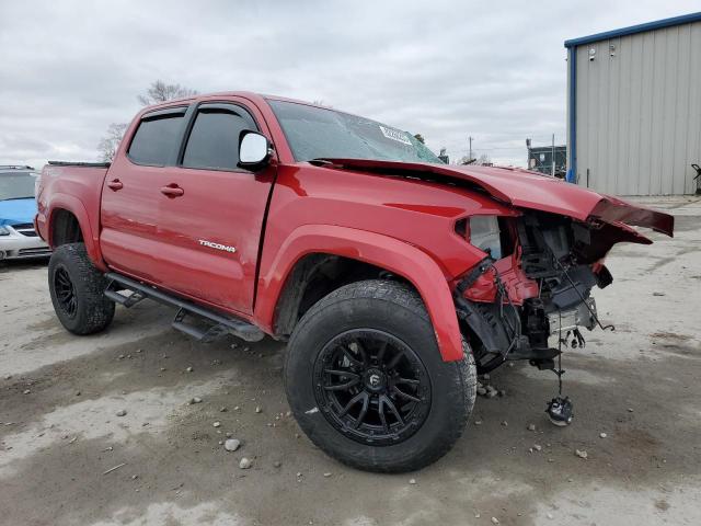 3TMCZ5AN3LM323860 - 2020 TOYOTA TACOMA DOUBLE CAB RED photo 4