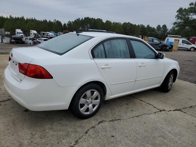 KNAGG4A87A5374841 - 2010 KIA OPTIMA LX WHITE photo 3