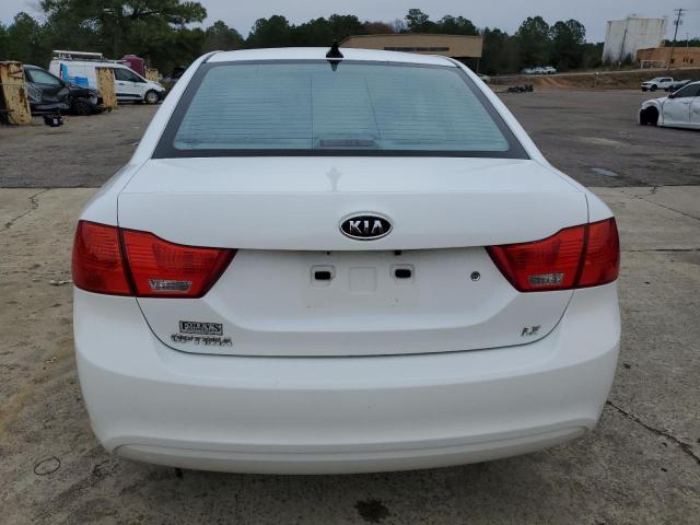 KNAGG4A87A5374841 - 2010 KIA OPTIMA LX WHITE photo 6