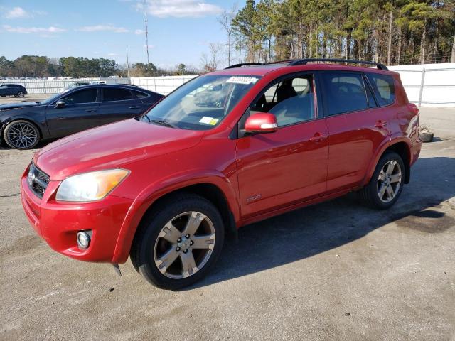 JTMRK4DV8A5092669 - 2010 TOYOTA RAV4 SPORT RED photo 1