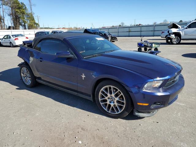 1ZVBP8EM7C5240150 - 2012 FORD MUSTANG BLUE photo 4