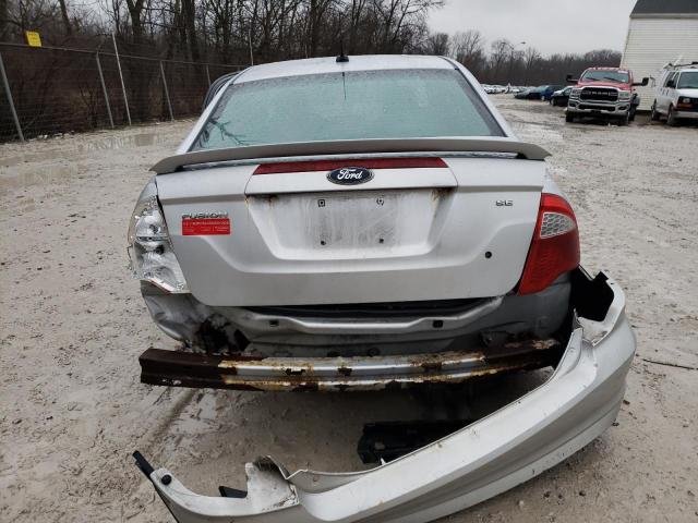 3FAHP0HA5AR316237 - 2010 FORD FUSION SE SILVER photo 6