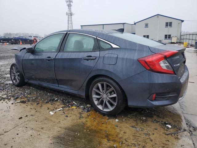 2HGFC1F74MH700120 - 2021 HONDA CIVIC EXL ნაცრისფერი ფოტო 2