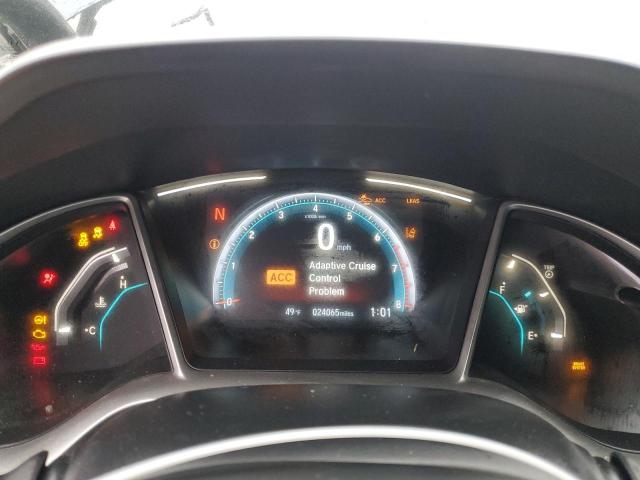 2HGFC1F74MH700120 - 2021 HONDA CIVIC EXL ნაცრისფერი ფოტო 9