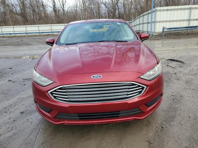 3FA6P0G71HR161130 - 2017 FORD FUSION S BURGUNDY photo 5