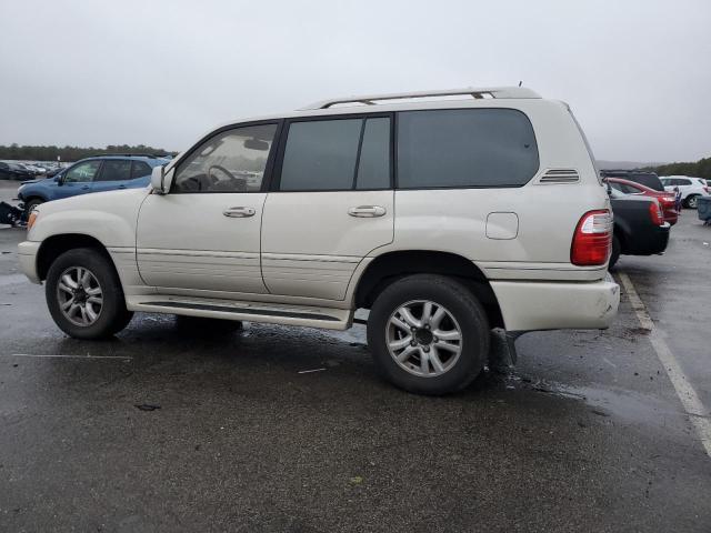 JTJHT00W033524490 - 2003 LEXUS LX 470 WHITE photo 2