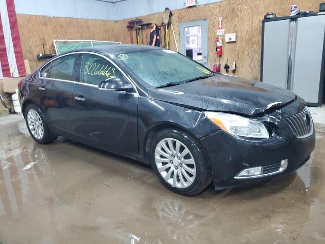 2G4GS5EV8D9250510 - 2013 BUICK REGAL PREMIUM BLACK photo 4