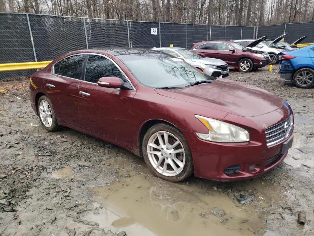 1N4AA5AP8BC840030 - 2011 NISSAN MAXIMA S BURGUNDY photo 4