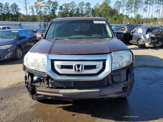 5FNYF4H40AB037634 - 2010 HONDA PILOT EX BURGUNDY photo 5