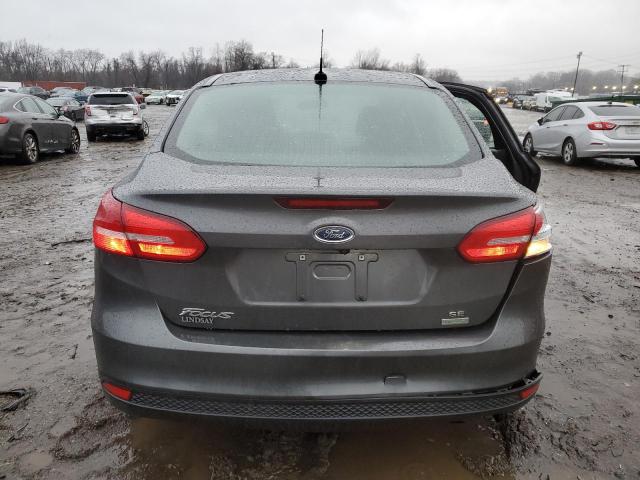 1FADP3FE7JL214992 - 2018 FORD FOCUS SE CHARCOAL photo 6