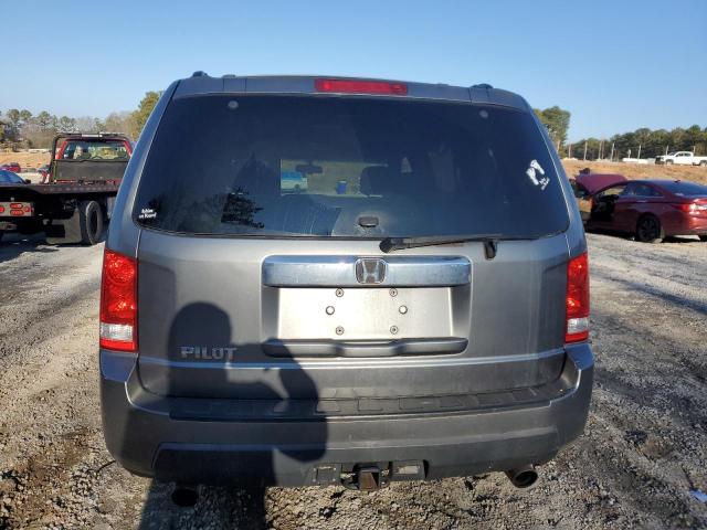 5FNYF38469B023310 - 2009 HONDA PILOT EX GRAY photo 6