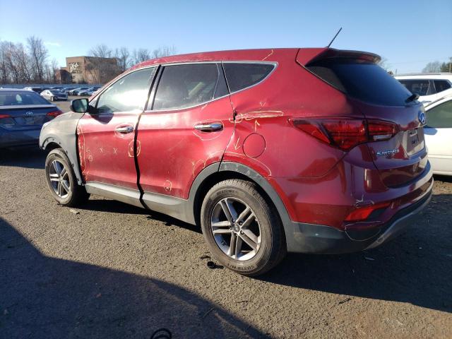 5XYZTDLB1JG513546 - 2018 HYUNDAI SANTA FE S BURGUNDY photo 2