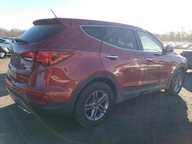 5XYZTDLB1JG513546 - 2018 HYUNDAI SANTA FE S BURGUNDY photo 3