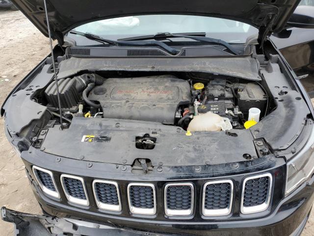 3C4NJCAB8JT286642 - 2018 JEEP COMPASS SPORT BLACK photo 11