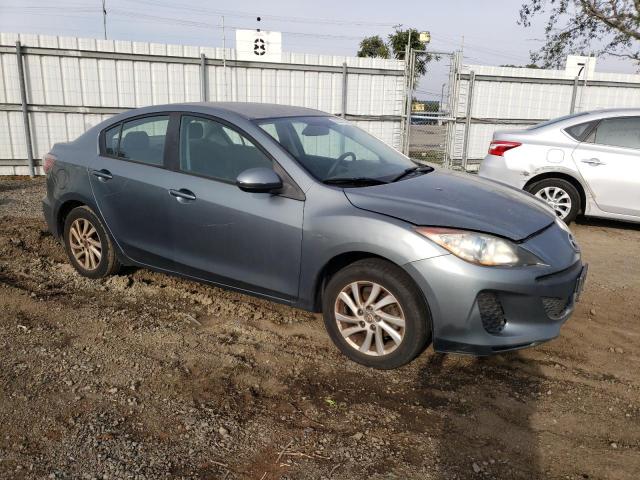 JM1BL1V89C1664977 - 2012 MAZDA 3 I GRAY photo 4