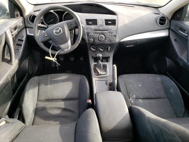 JM1BL1V89C1664977 - 2012 MAZDA 3 I GRAY photo 8