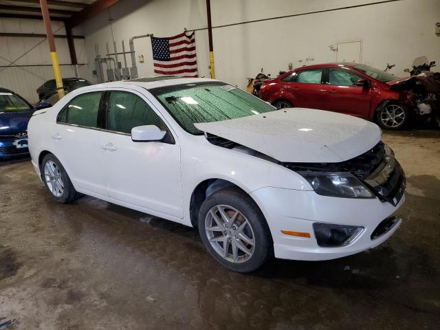 3FAHP0JGXCR209234 - 2012 FORD FUSION SEL WHITE photo 4