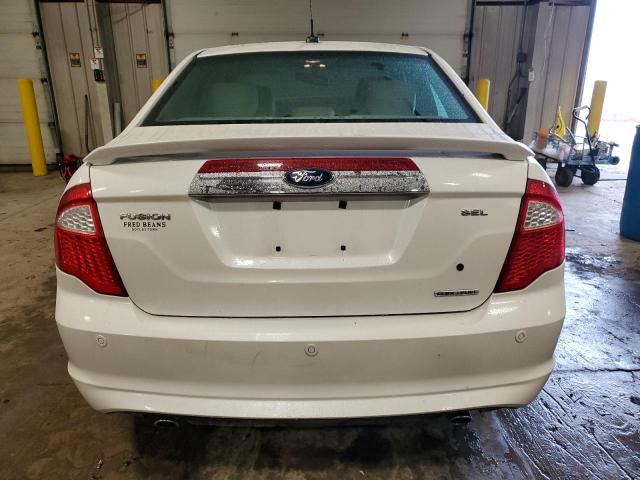 3FAHP0JGXCR209234 - 2012 FORD FUSION SEL WHITE photo 6