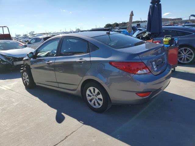 KMHCT4AE5FU855487 - 2015 HYUNDAI ACCENT GLS GRAY photo 2