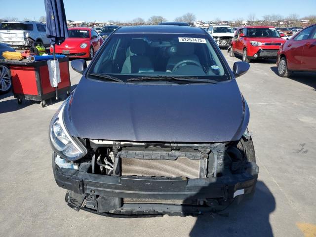 KMHCT4AE5FU855487 - 2015 HYUNDAI ACCENT GLS GRAY photo 5