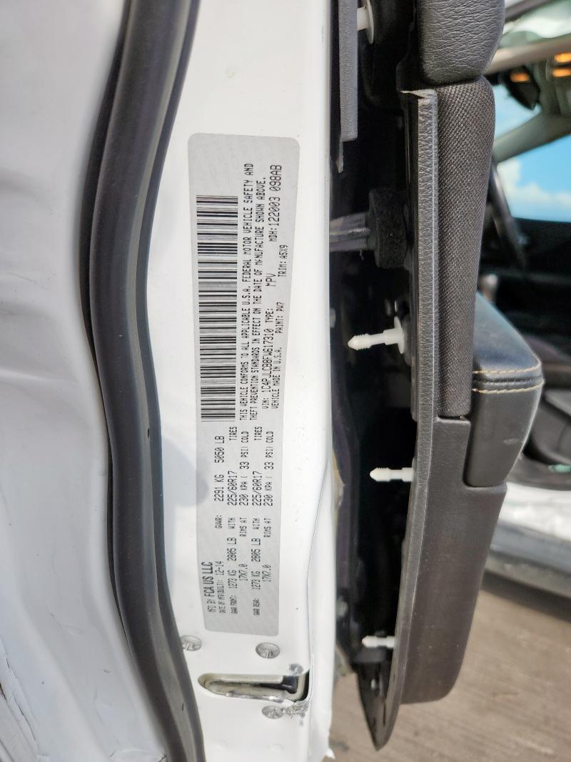 1C4PJLCB8FW617310 - 2015 JEEP CHEROKEE LATITUDE 白色 照片 12