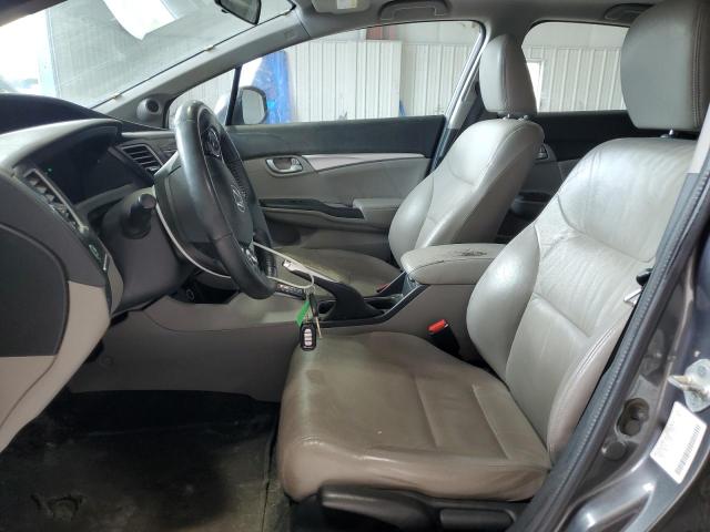 2HGFB2F92DH568274 - 2013 HONDA CIVIC EXL CHARCOAL photo 7