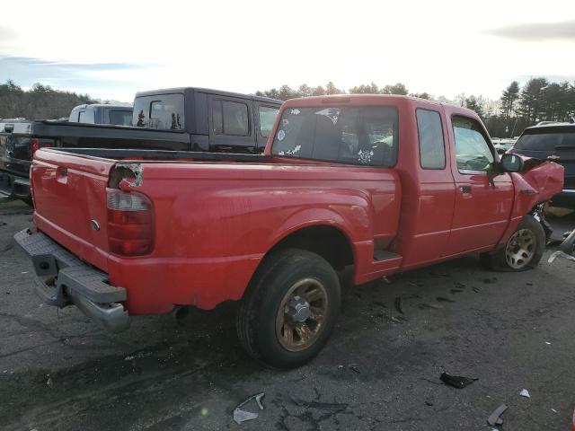 1FTYR14U24PA77218 - 2004 FORD RANGER SUPER CAB RED photo 3