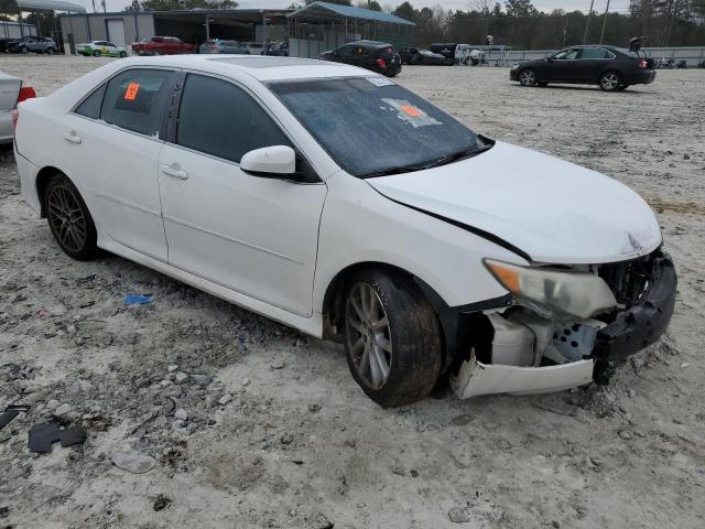 4T1BF1FK4CU566659 - 2012 TOYOTA CAMRY BASE WHITE photo 4