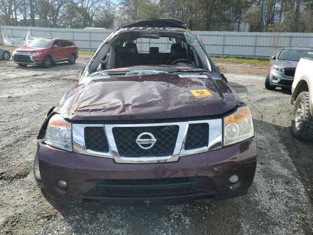 5N1AA0NC1EN612203 - 2014 NISSAN ARMADA SV BURGUNDY photo 5