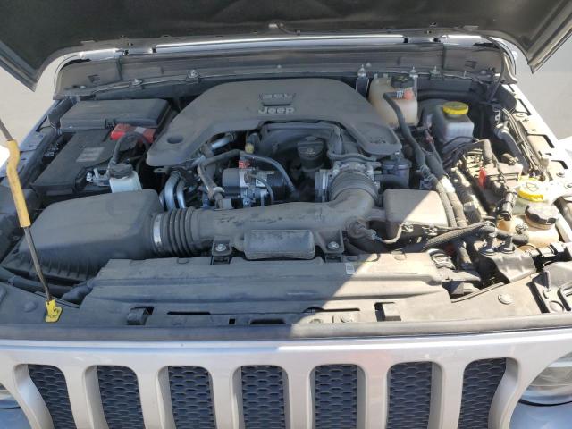 1C4HJXAG8MW553700 - 2021 JEEP WRANGLER SPORT SILVER photo 12