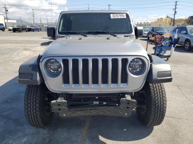 1C4HJXAG8MW553700 - 2021 JEEP WRANGLER SPORT SILVER photo 5