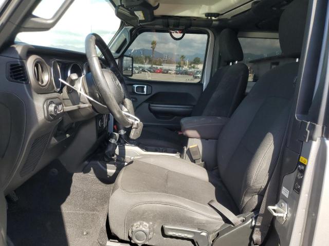 1C4HJXAG8MW553700 - 2021 JEEP WRANGLER SPORT SILVER photo 7