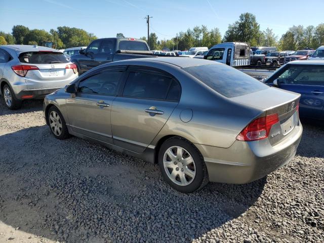 1HGFA16586L064277 - 2006 HONDA CIVIC LX ყავისფერი ფოტო 2